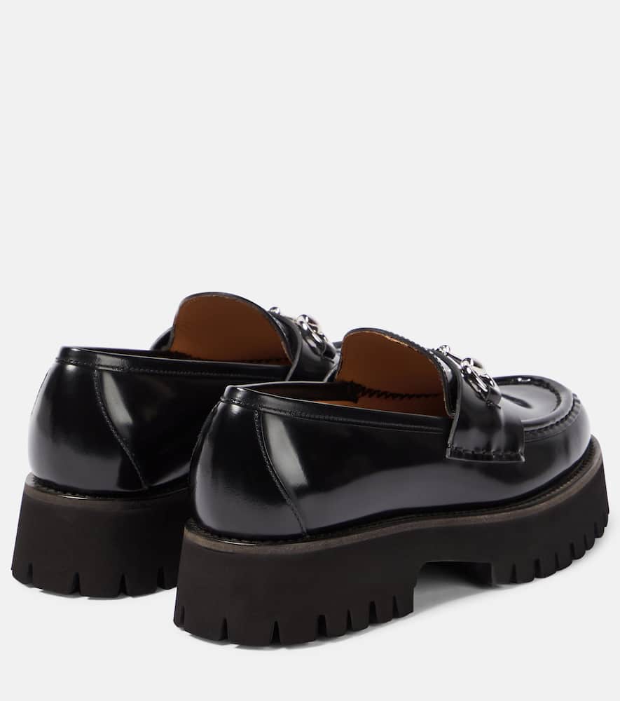 Gucci Sylke Horsebit leather loafers
