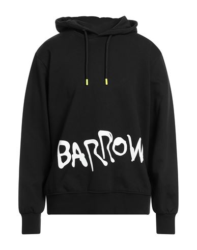 Man Sweatshirt Black Size M Cotton