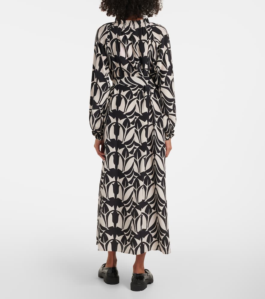 Cerere silk shirtdress