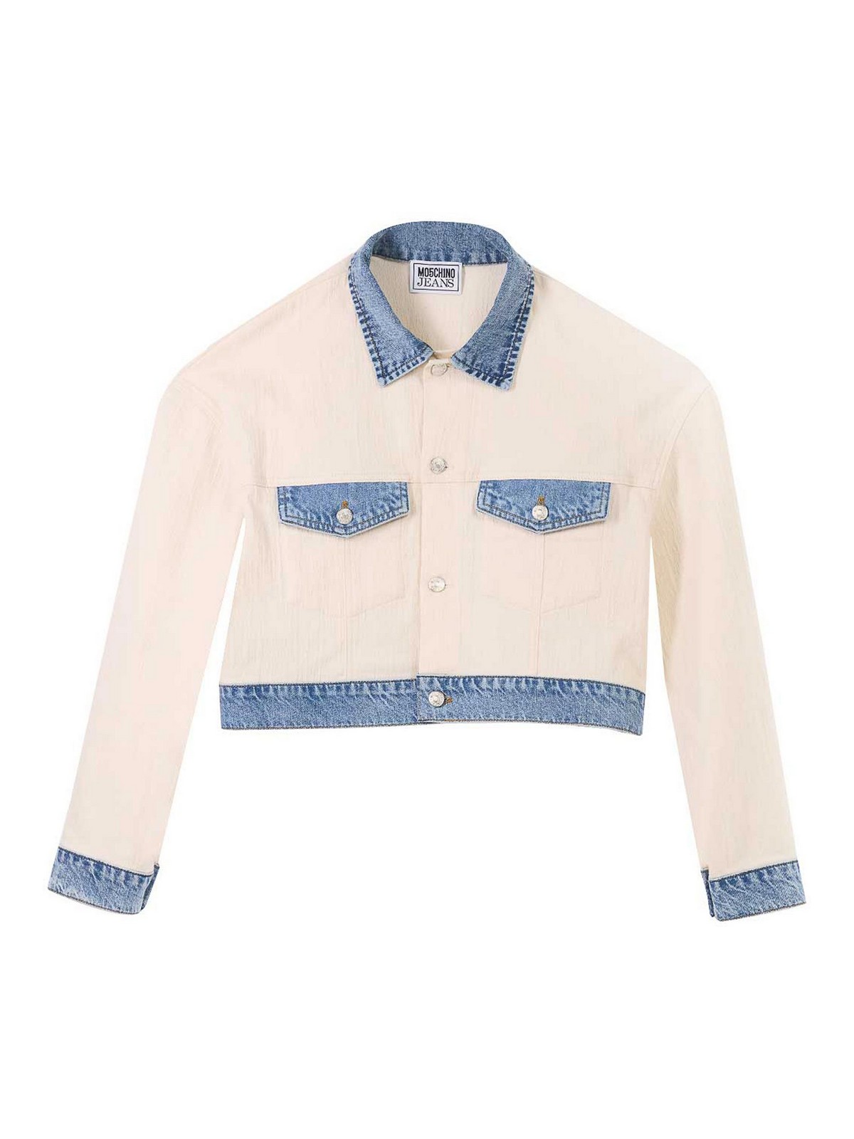 Denim edges jacket
