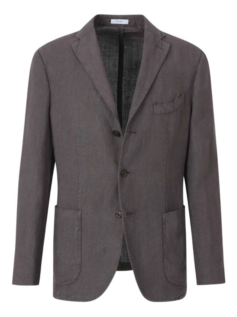 Boglioli linen blazer - Brown