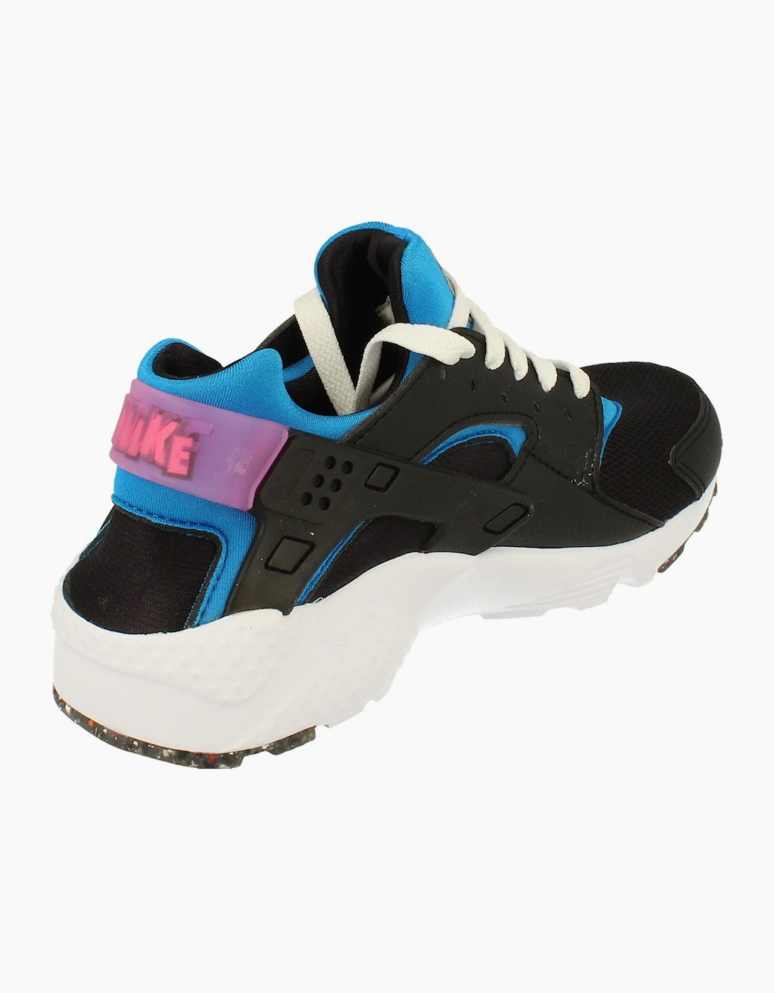 Nike Huarache Run GS E Trainers Dr0166 001 - Black - : .5y