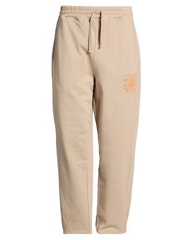 Man Pants Khaki Size L Cotton