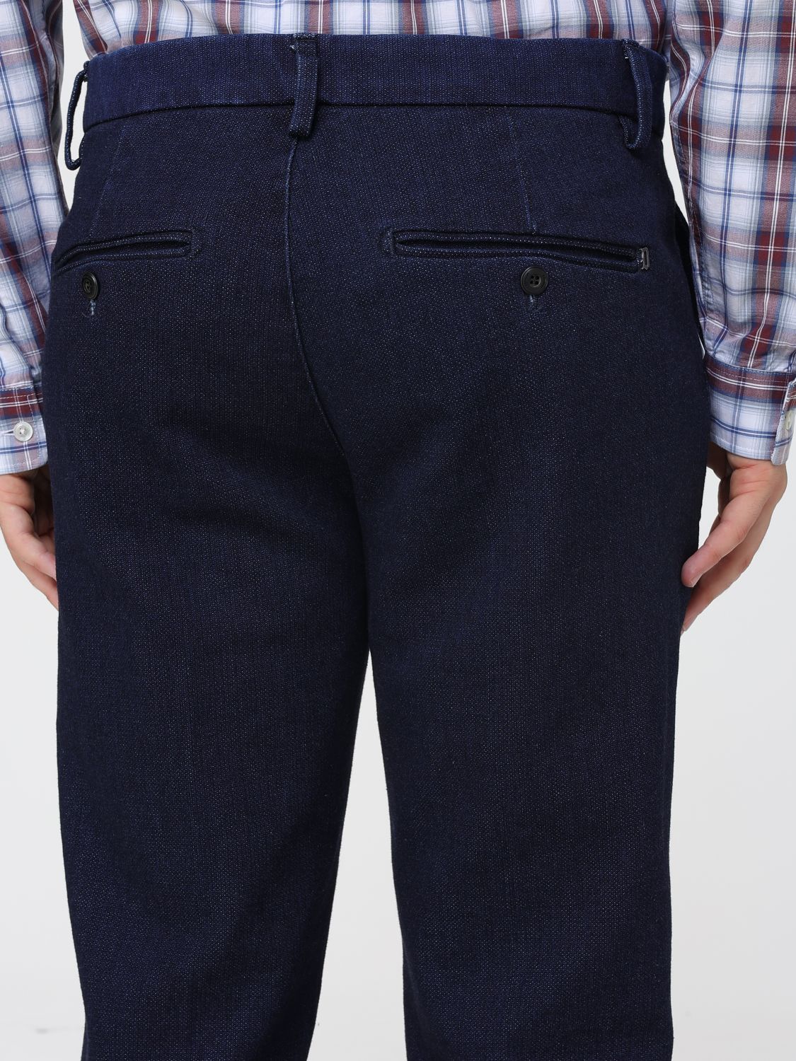 Jeans Men color Navy