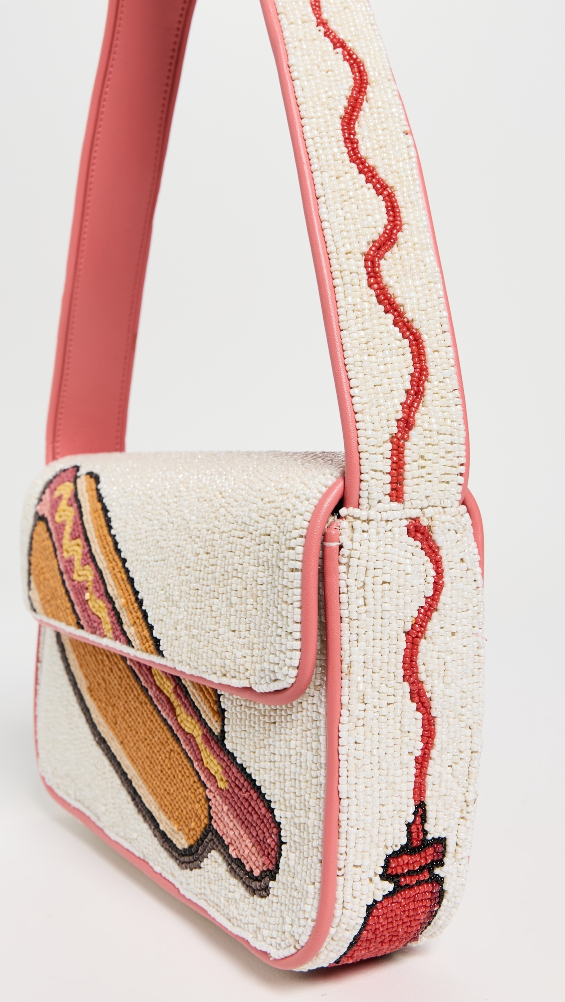 STAUD Tommy Beaded Bag Dog Days One Size