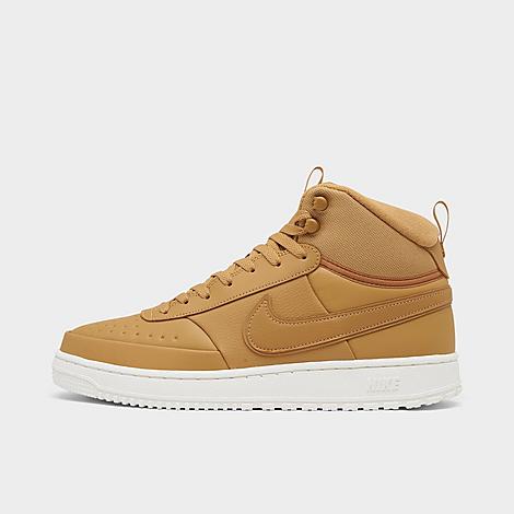 Men's Court Vision Mid Winterized Sneakerboots in Elemental Gold/Sail/Desert Ochre