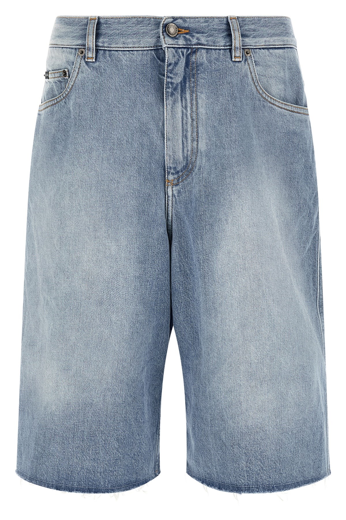 Denim Bermuda Shorts