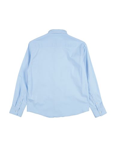 Kid Boy Shirt Sky blue Size 16 Cotton, Elastane