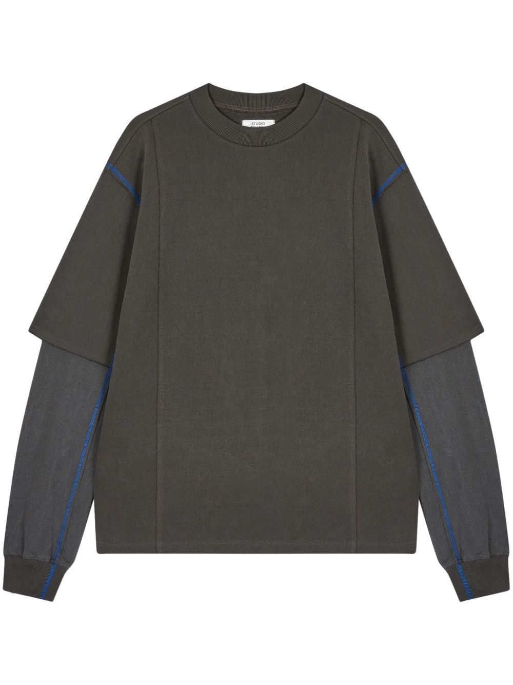 Pigment layered t-shirt - Grey