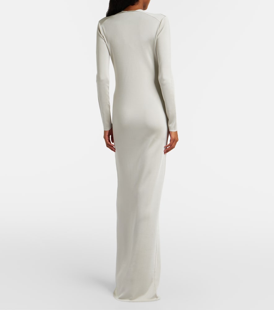 Knitted gown