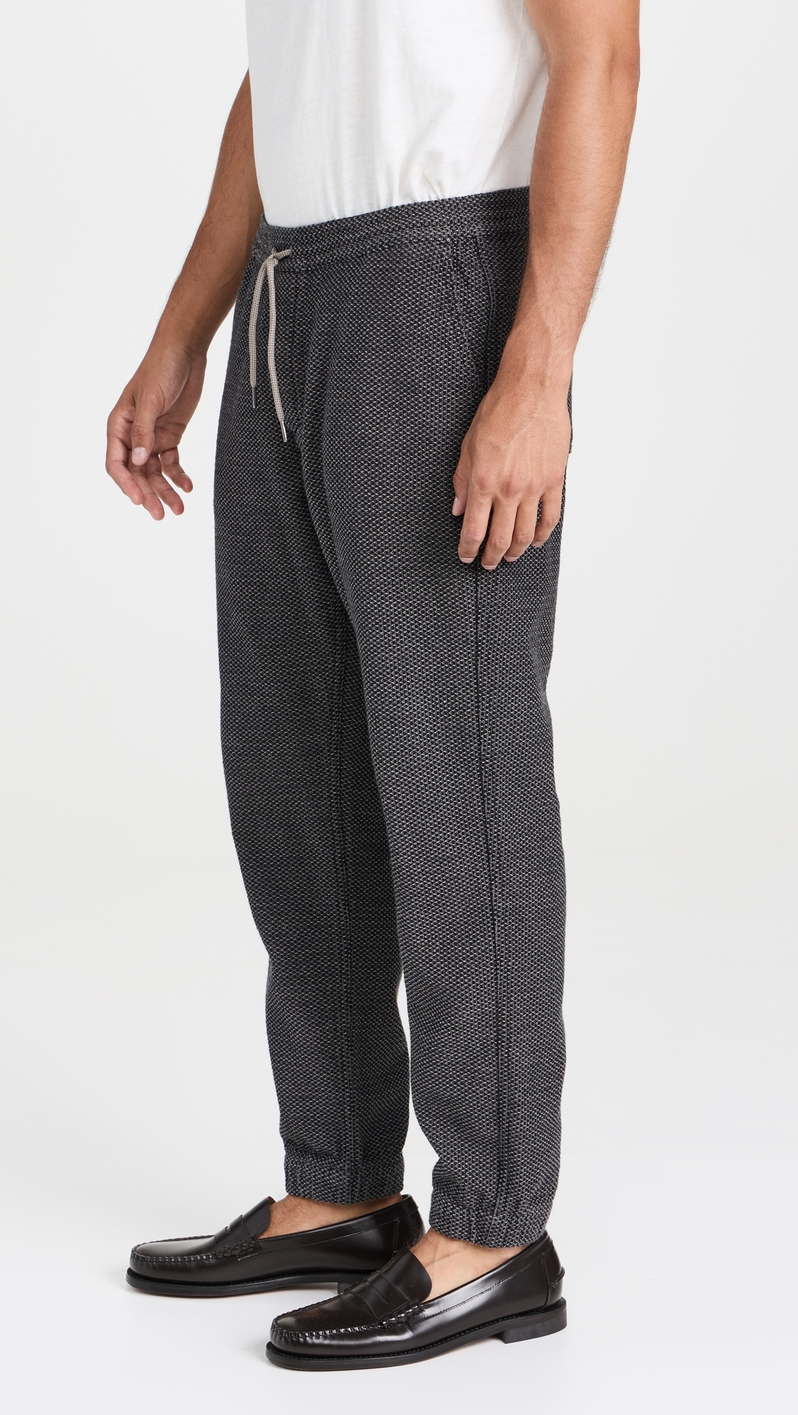 Apres Pants Charcoal Sashiko
