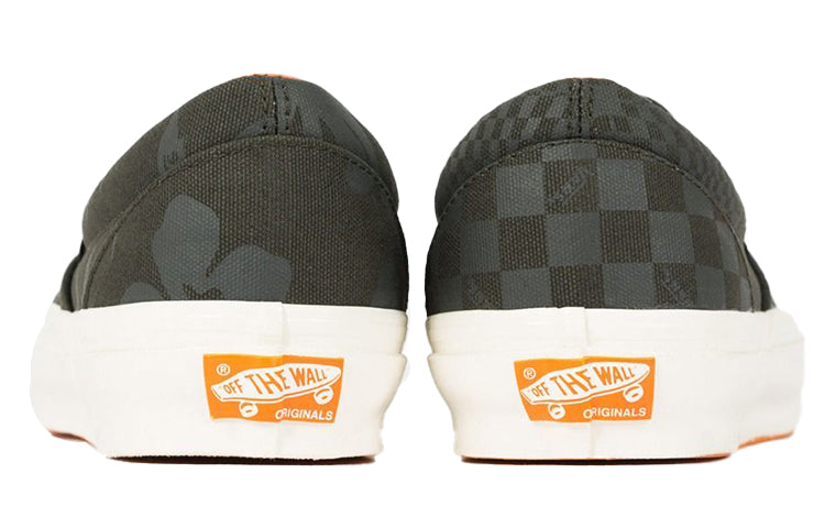 Porter-Yoshida & Co. x OG Classic Slip-On LX 'Forest Night Floral Checkerboard'