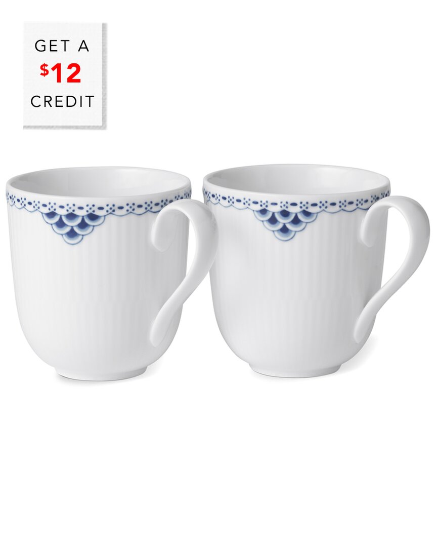 Set Of Two 12.5Oz Princess Mugs With $12 Credit