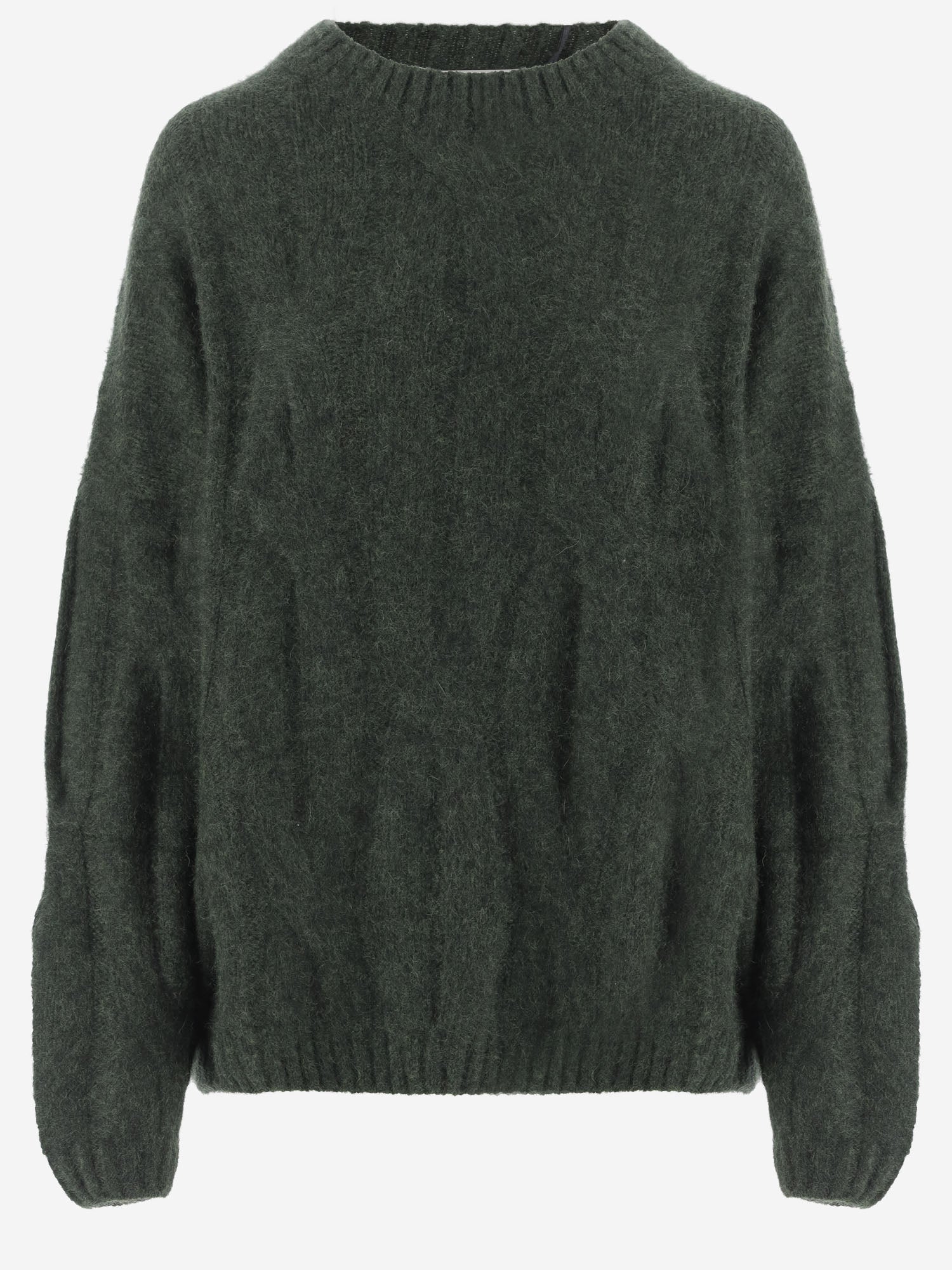 Cashmere and Silk Sweater — Green