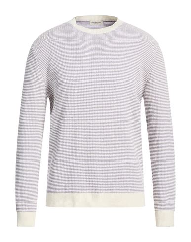 Man Sweater Lilac Size L Cotton, Polyamide