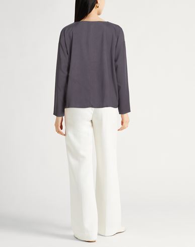 Woman Top Charcoal Size L Viscose