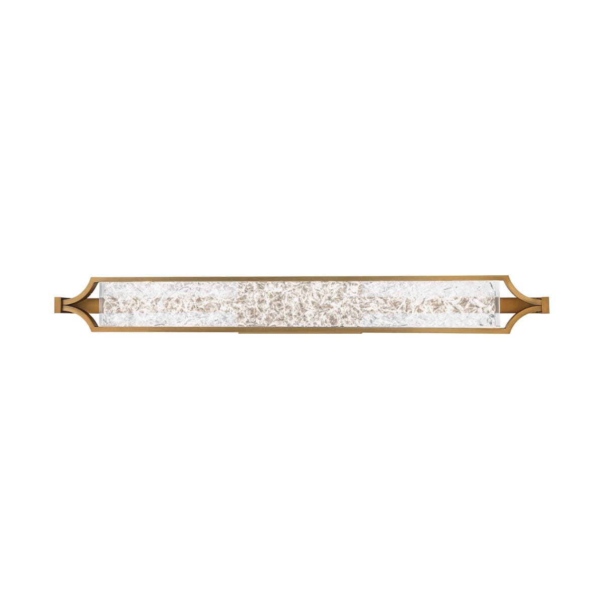 Modern Forms Emblem Bathroom Vanity Light in Aged Bra