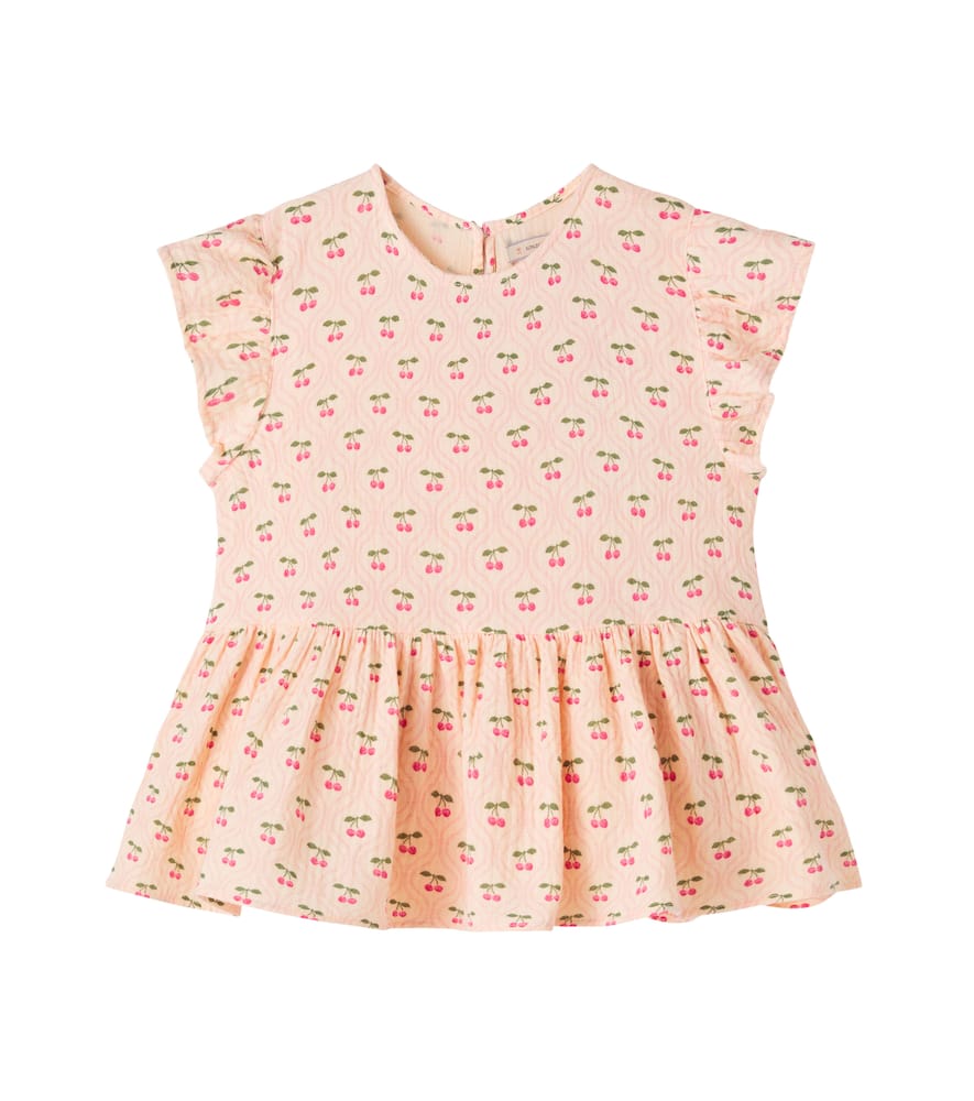Konges Sløjd Coco printed cotton top