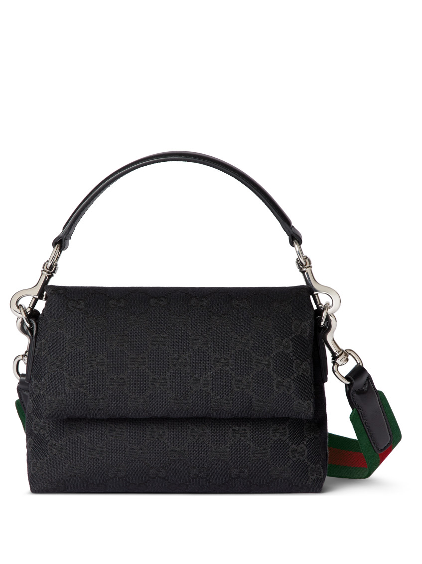 Black Monogram Crossbody Bag