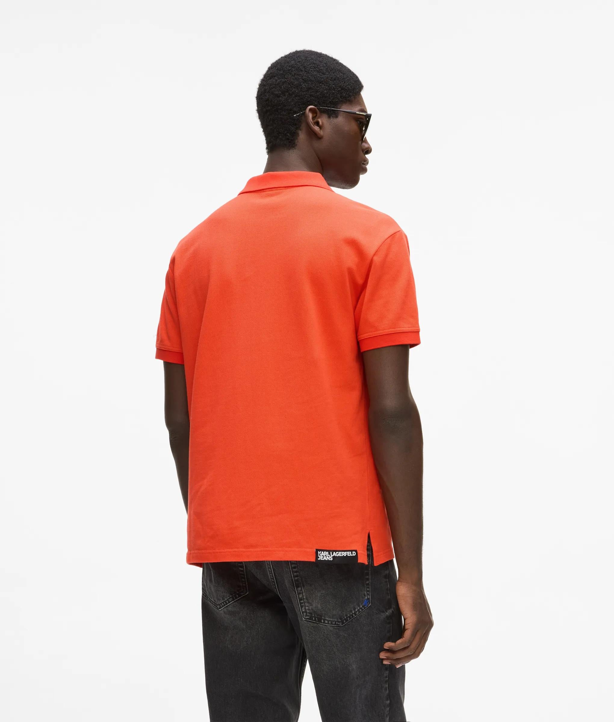 Kl Jeans - Polo Avec Logo, Homme, Grenadine