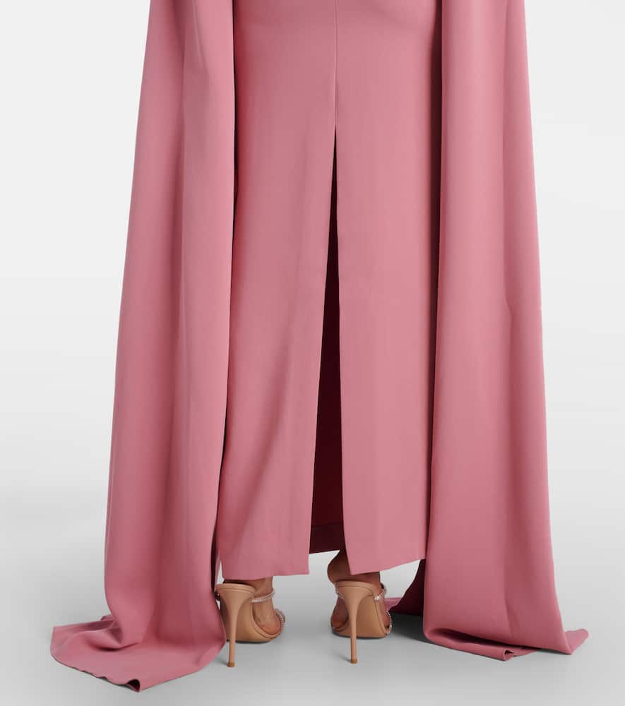 Nuri draped gown