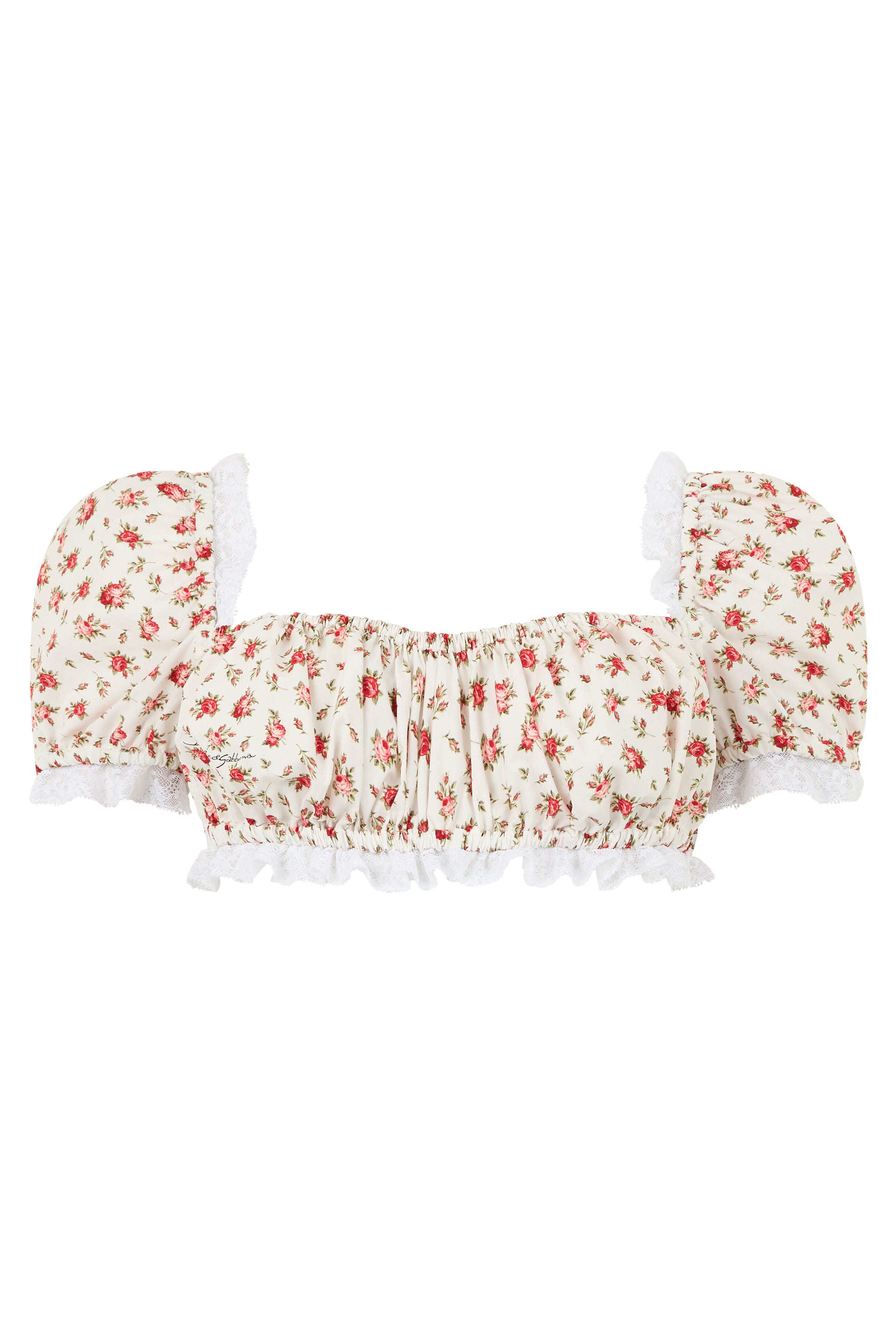 Elegant Floral Mini Top