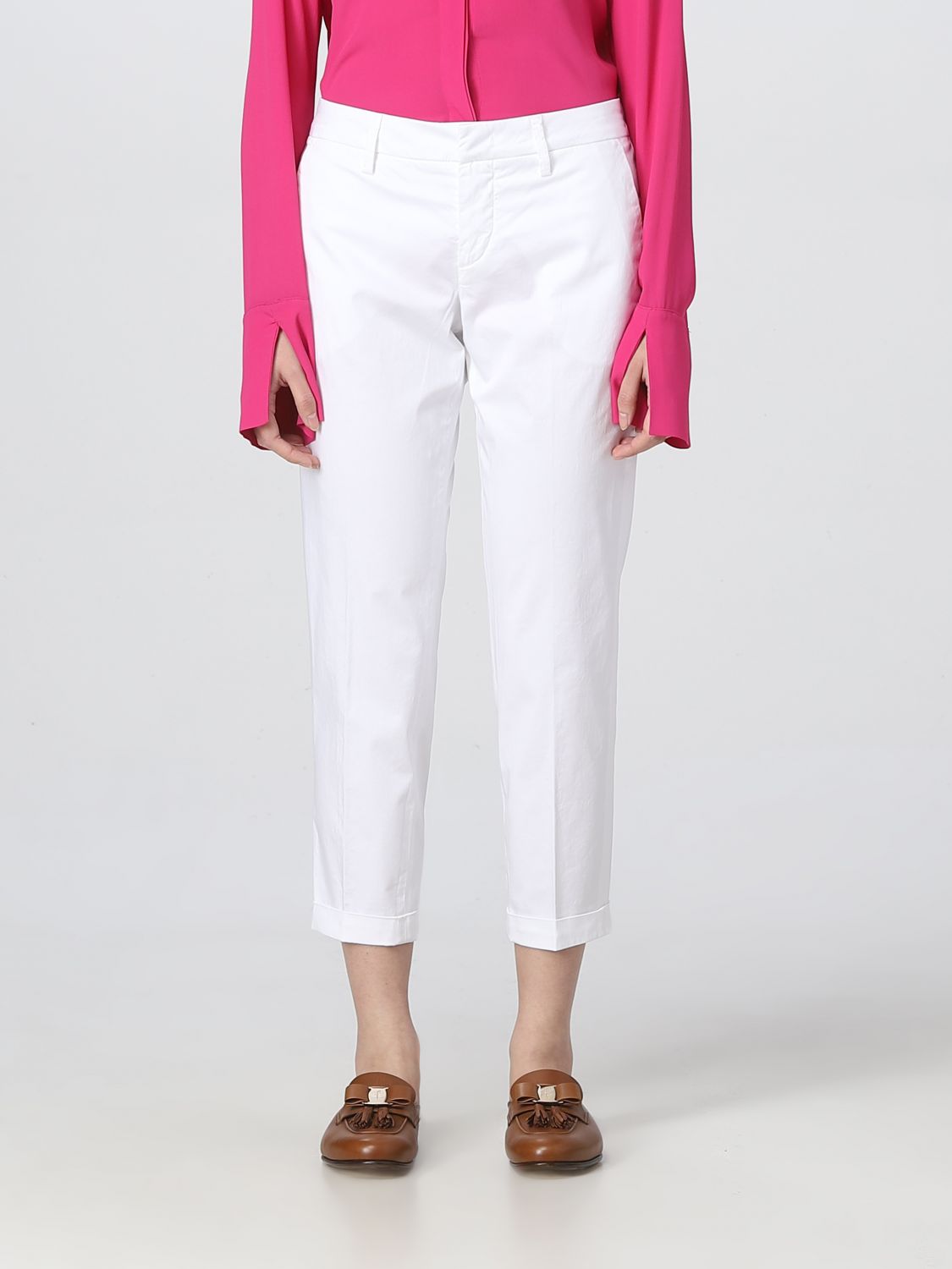 Pants Woman color White