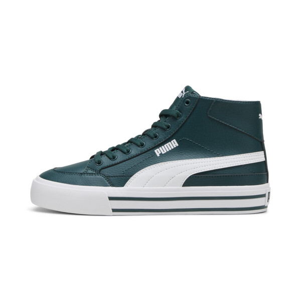 PUMA Court Classic Vulc Mid Men's Sneakers in Green