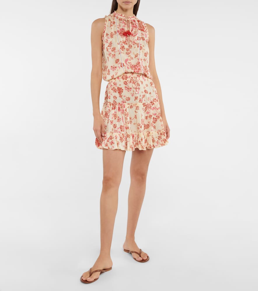 Clara floral minidress