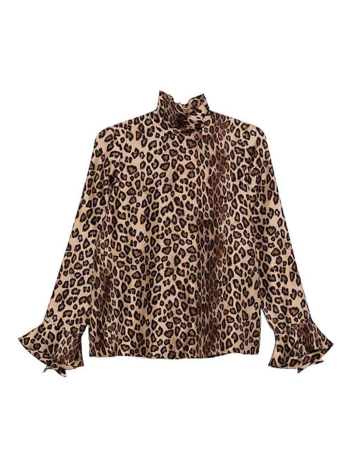 Printed Silk Blouse