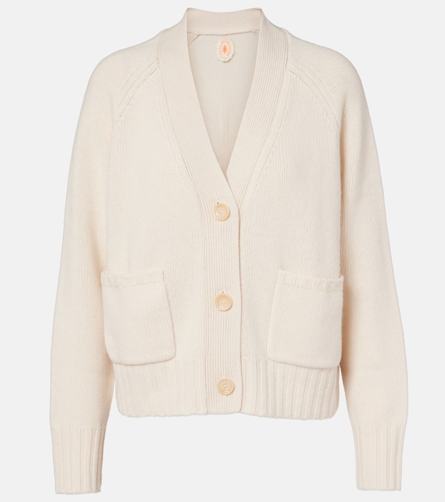 Cashmere and wool cardigan