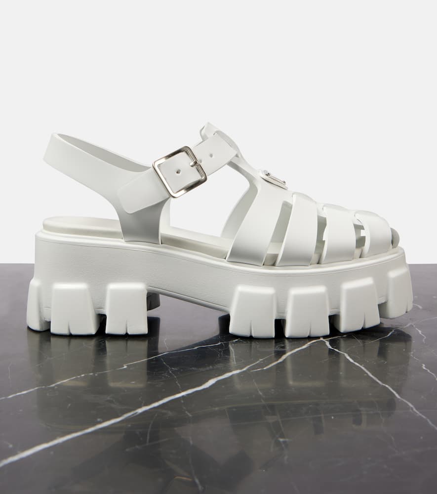 Prada Monolith platform sandals