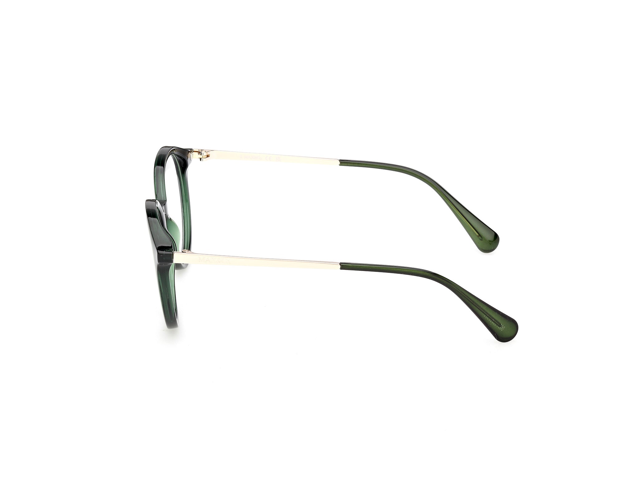 MAX&Co Mujer MAX&Co MO5198 096 Monturas ópticas Inyectado Verde Redonda Norma