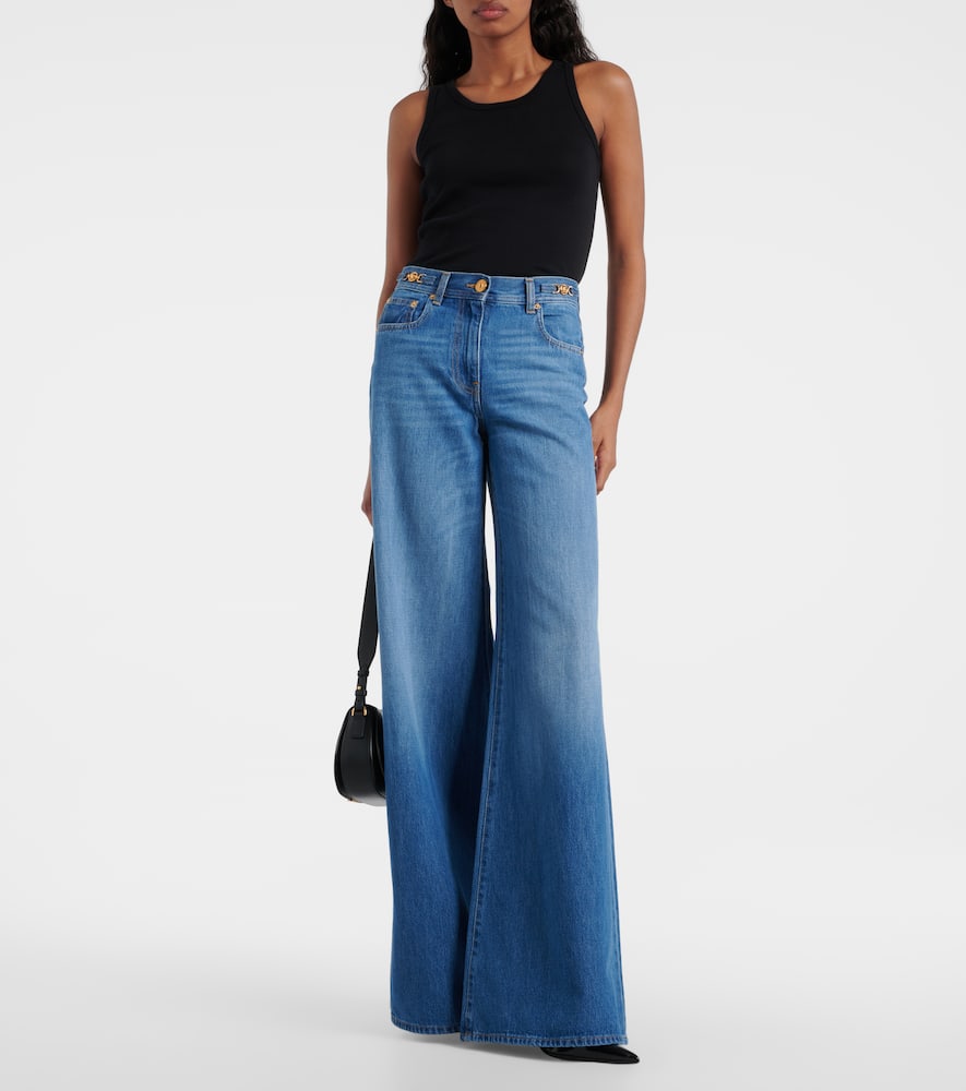 Medusa '95 high-rise flared jeans