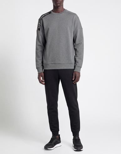 Man Sweatshirt Grey Size L Cotton