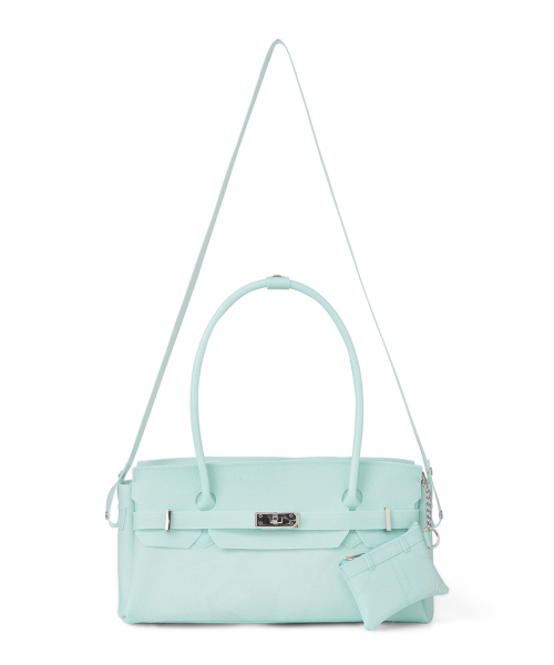 JELLY TWO-WAY BAG IN ICE BLUE