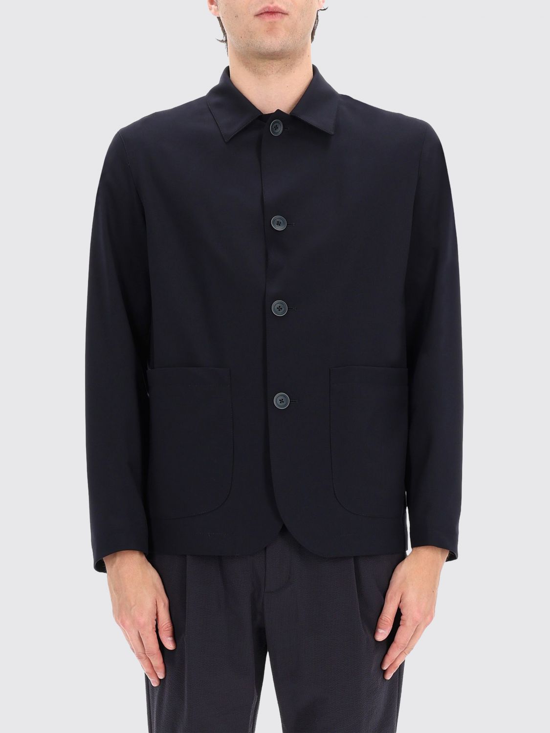 Jacket Men color Blue