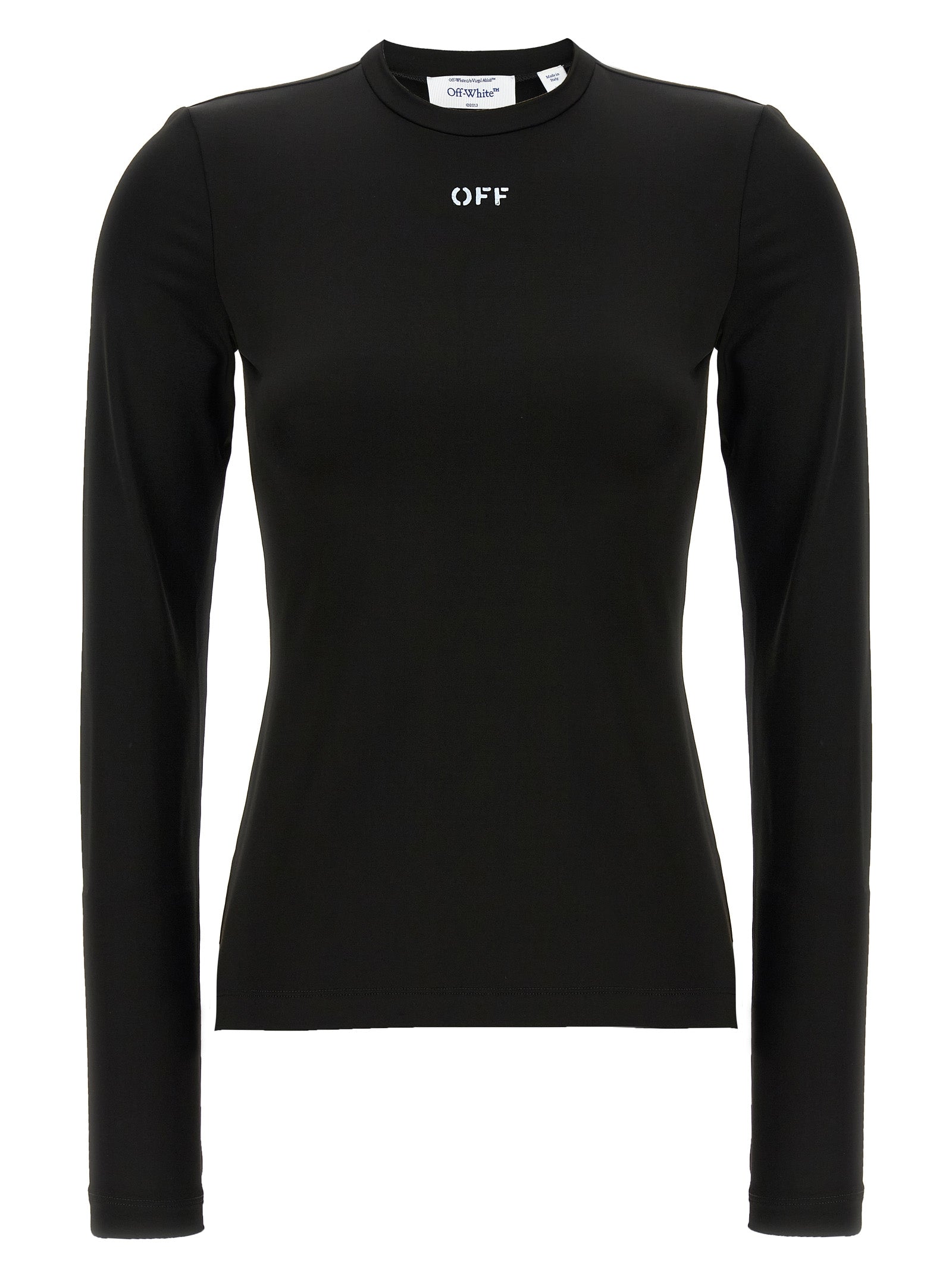 Logo-Embroidered T-Shirt — Black