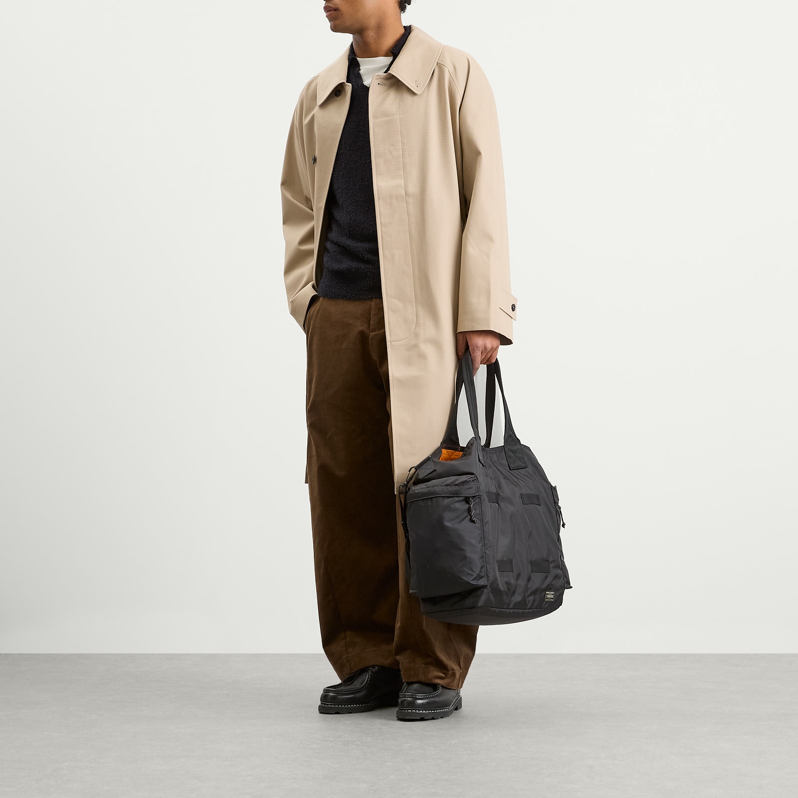 Men's Westminster Raglan Sleeve Overcoat Beige