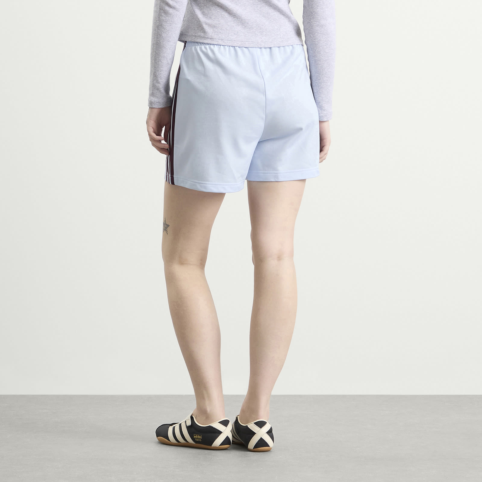 Women's Firebird Shorts in Crystal Sky/Maroon