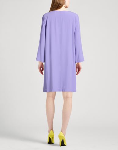 Woman Mini dress Lilac Size 10 Viscose, Acetate