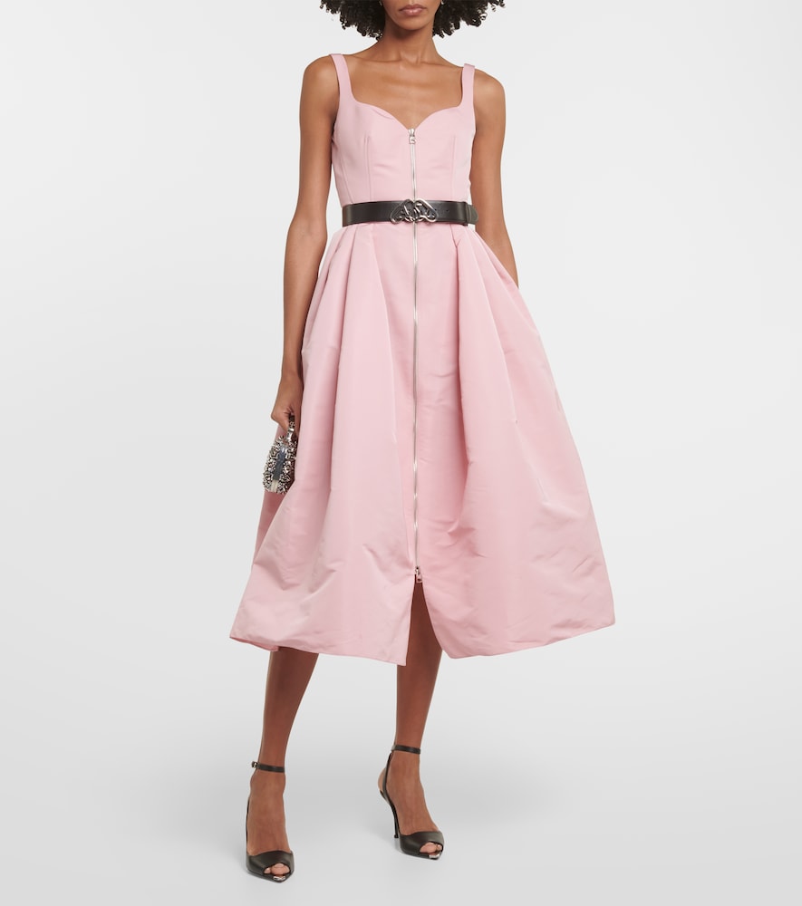 Polyfaille midi dress