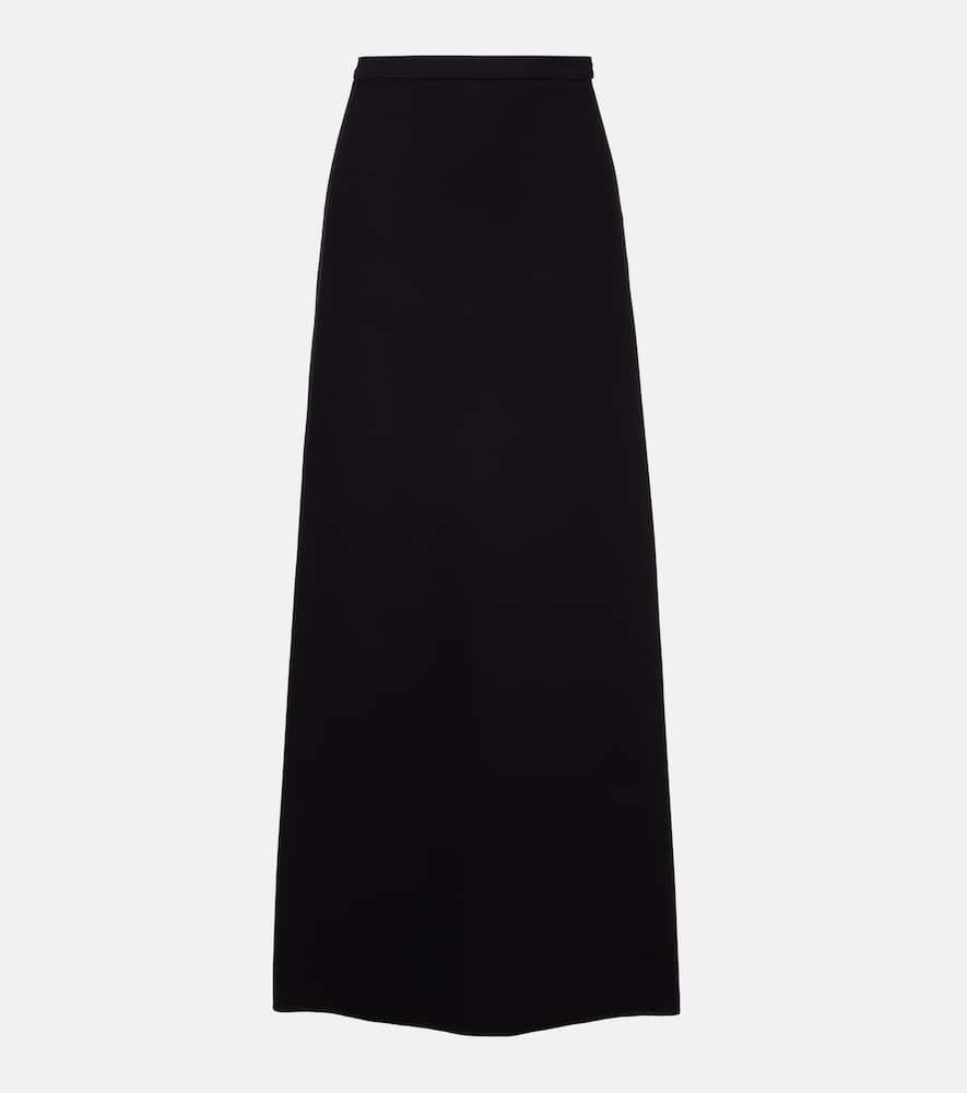 Vernice jersey maxi skirt