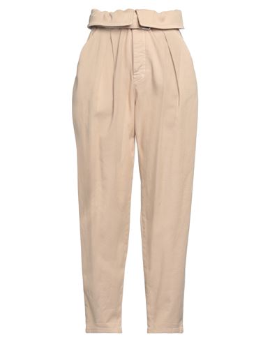 Woman Pants Beige