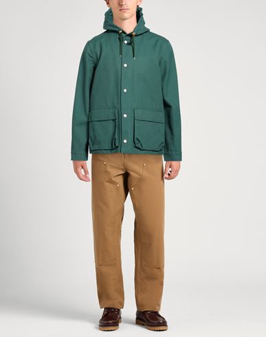Man Jacket Green Size 4 Cotton