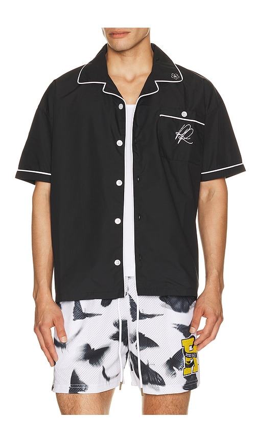 Ryoko Rain CHEMISE MECHANIC en Black. S. Also en M, L, XL/1X