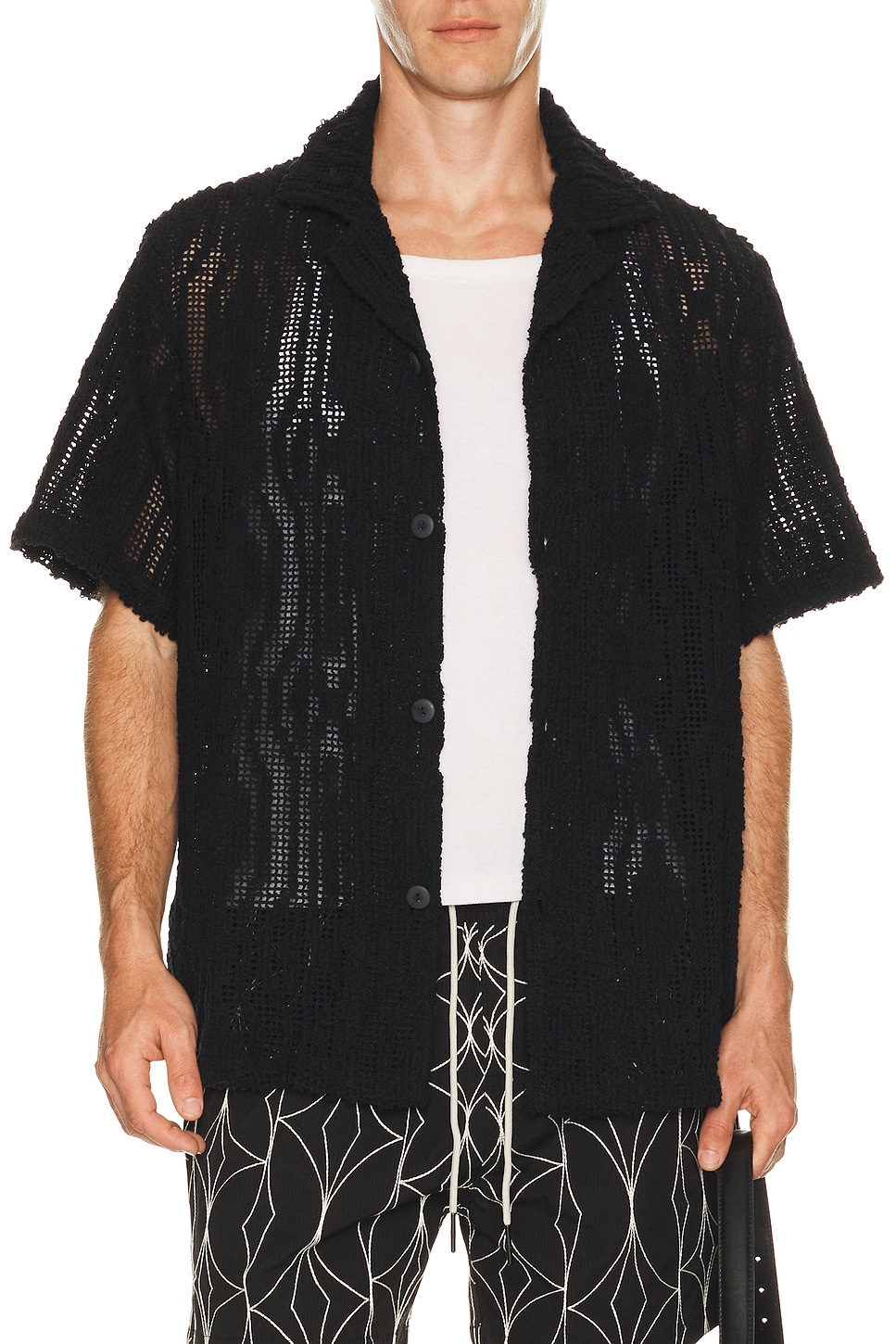 OAS Zefi Cuba Shirt in Black