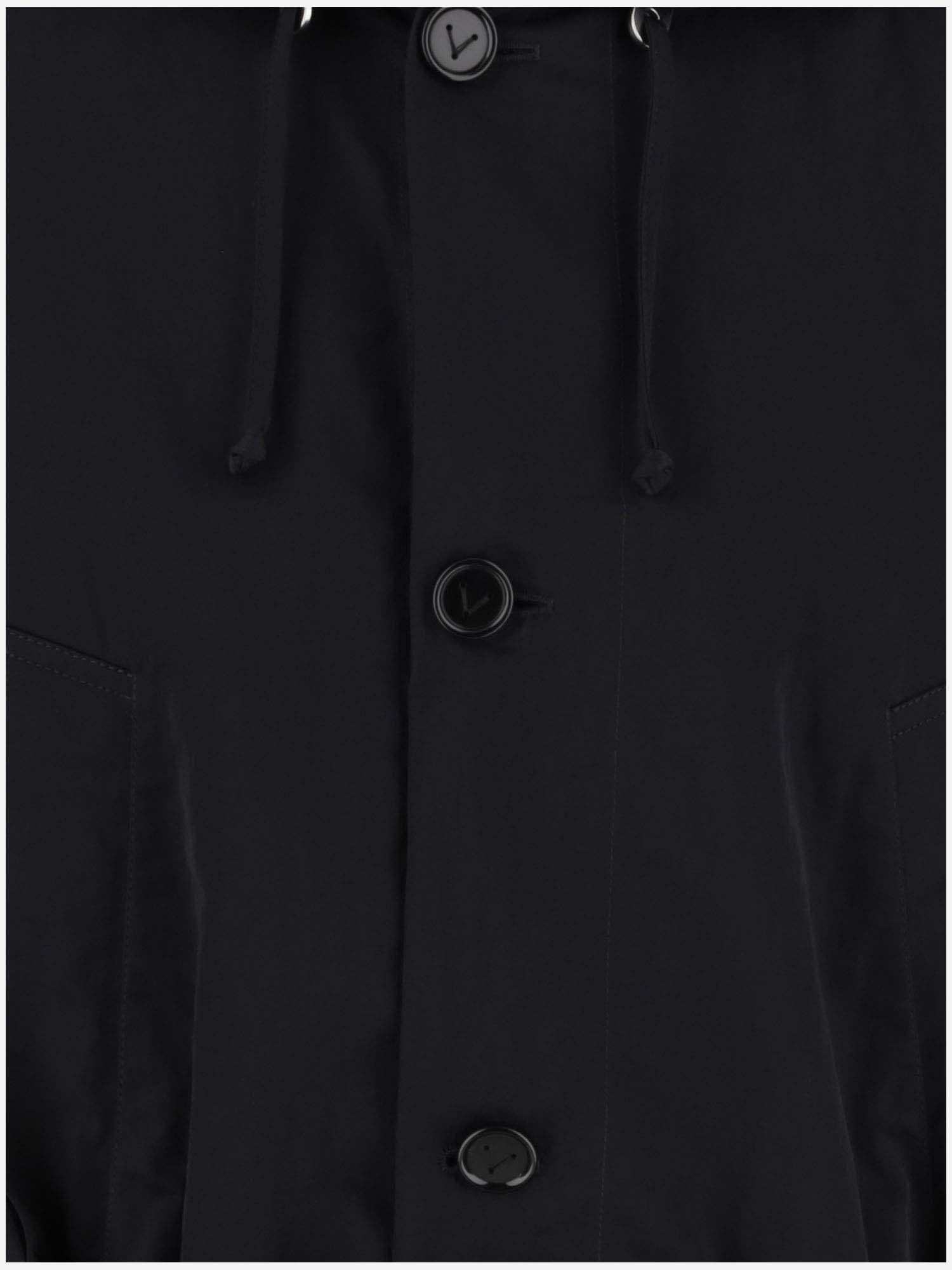 Tech Nylon Folding Jacket