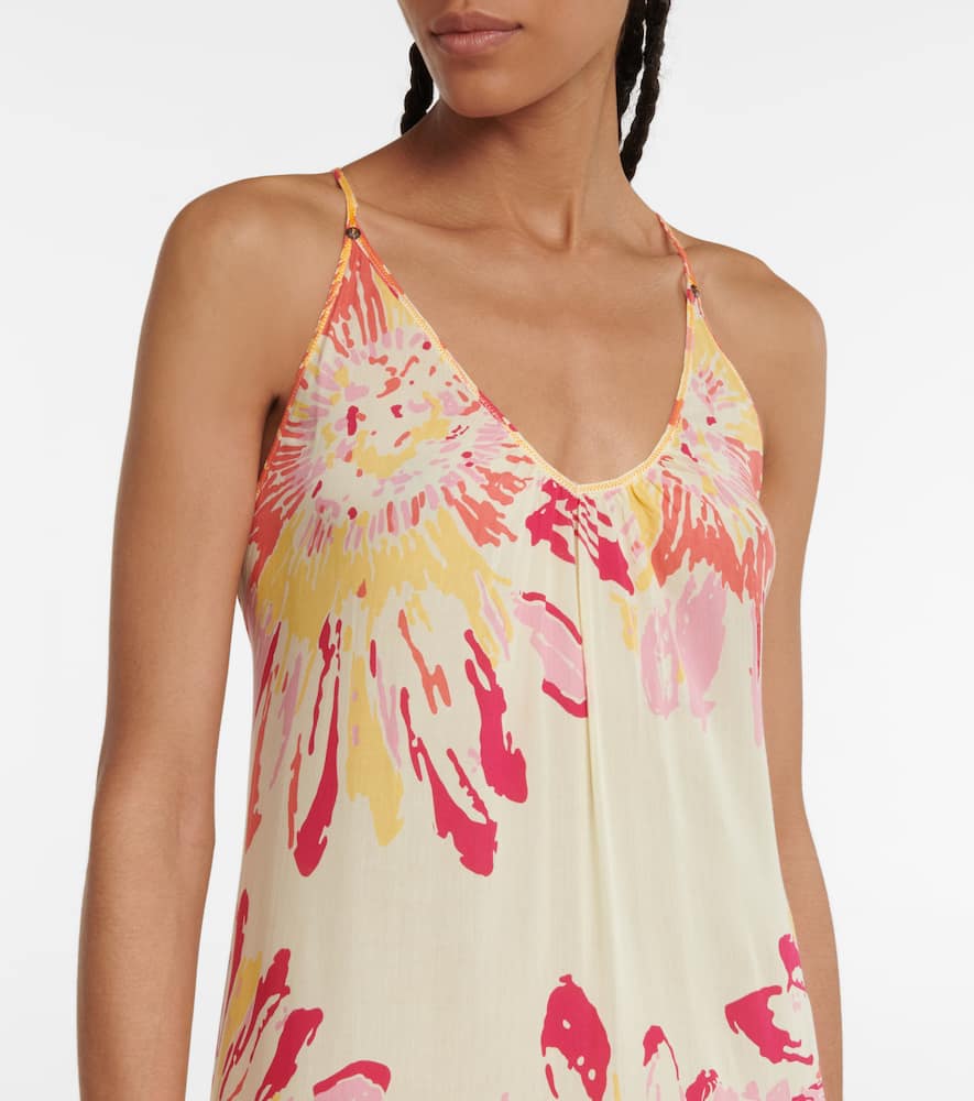 Felicia floral midi dress