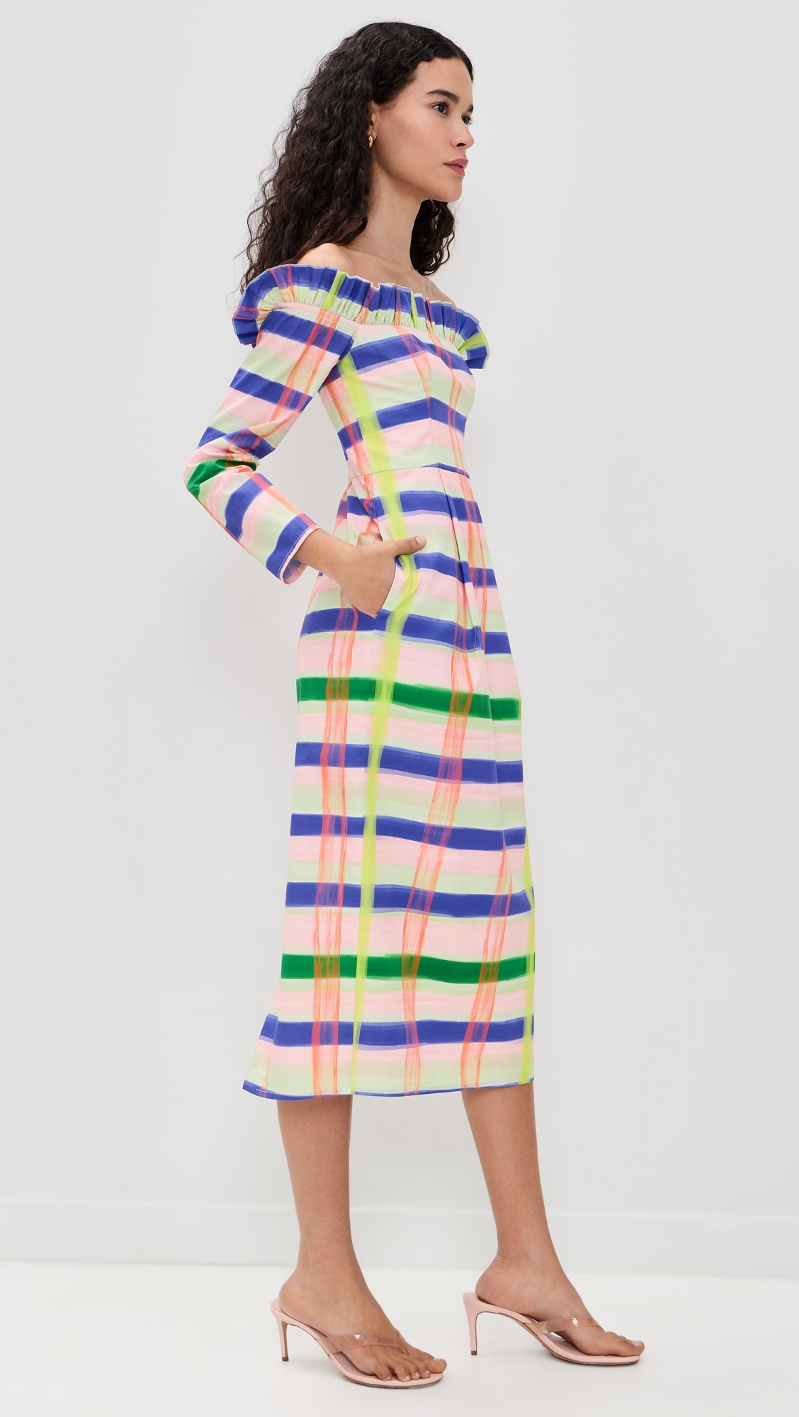 Sara Dress Aqua